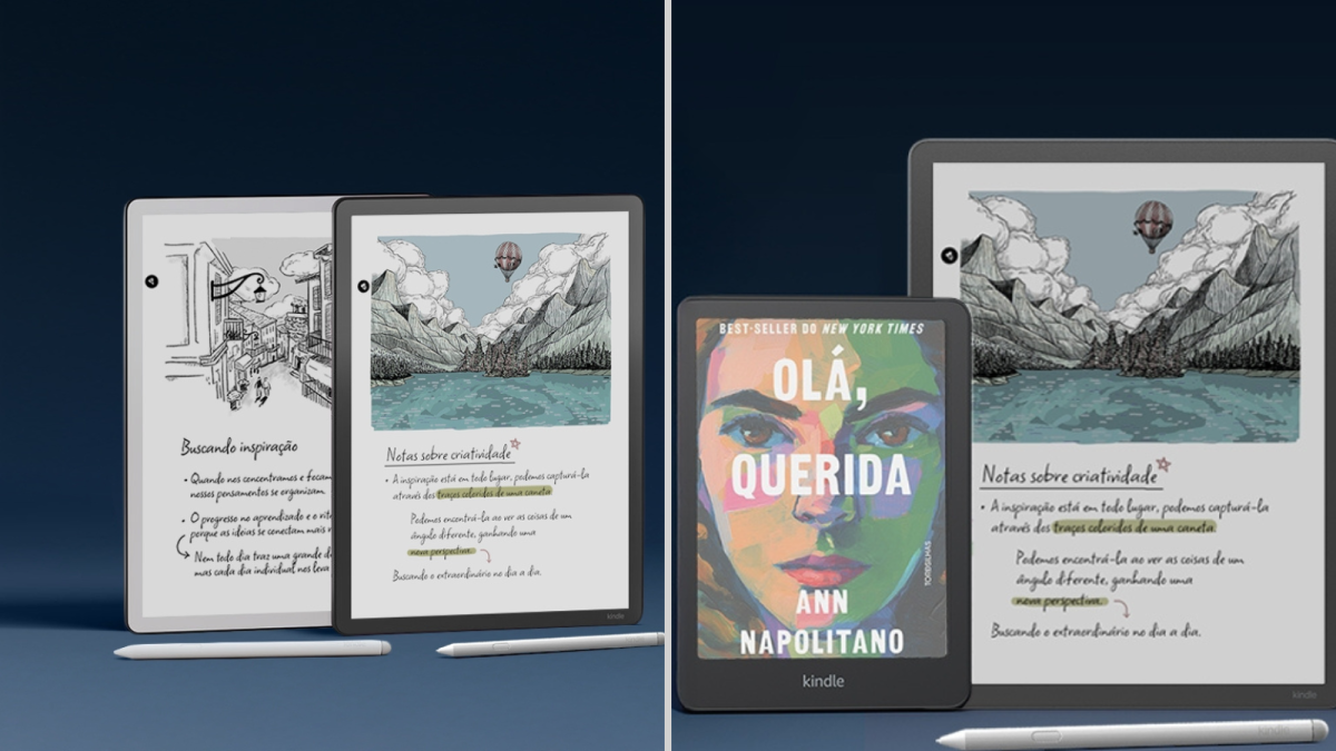 Amazon lança Kindle que permite escrever na tela pela primeira vez