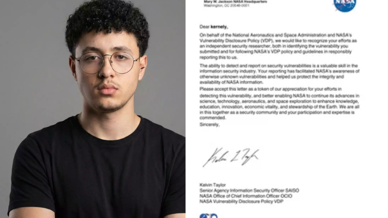 Nasa agradece a jovem brasileiro que descobriu falha na segurança na agência espacial