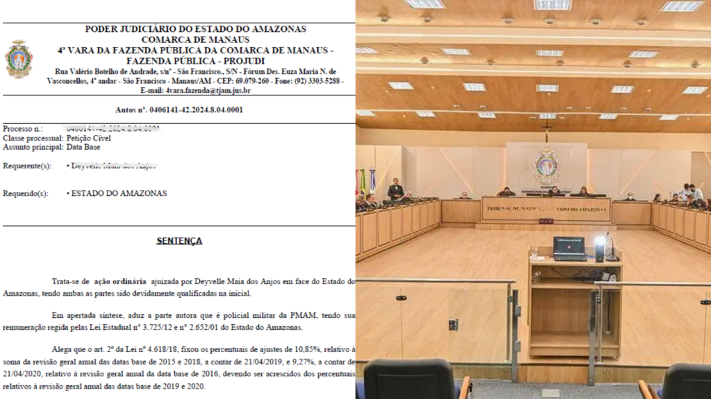 TJAM determina que Governo do AM pague diferenças salariais a servidor e rejeita justificativa de falta de orçamento