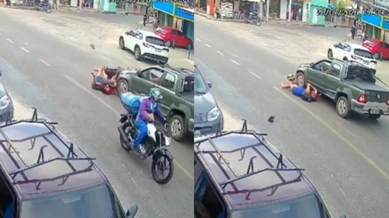 Colisão entre motocicletas deixa feridos no bairro Petrópolis, em Manaus
