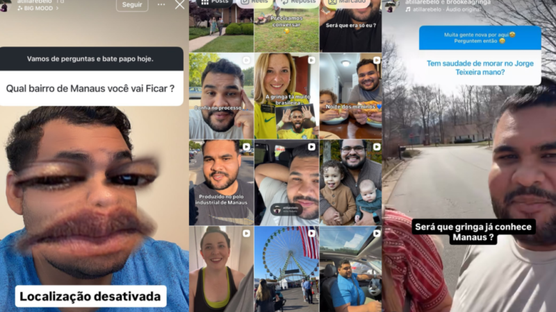Influenciador manauara viraliza ao compartilhar rotina nos Estados Unidos