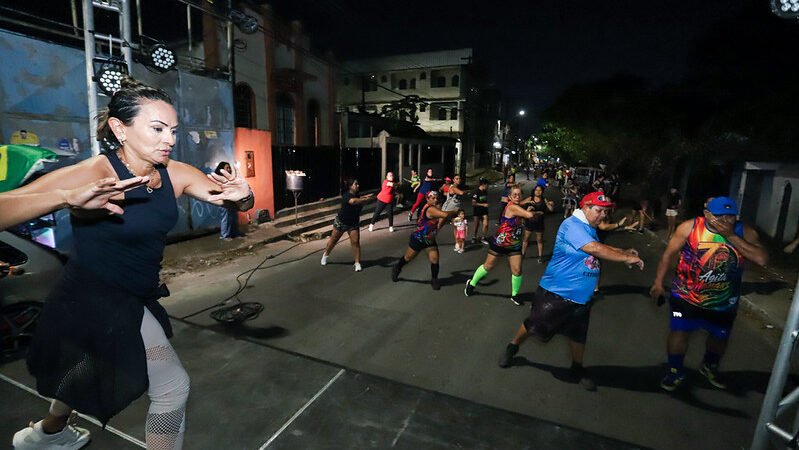 Faixa liberada itinerante leva esporte, lazer e diversão ao bairro Tarumã