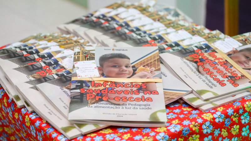 Prefeitura de Manaus fortalece ações de alimentação saudável na pré-escola com lançamento de almanaque educativo