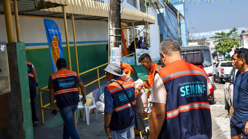 Prefeitura de Manaus leva ações de infraestrutura à 8ª edição do ‘Manaus que a Gente Cuida’ no Educandos