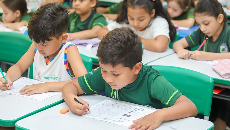 Manaus registra participação inédita de 63 escolas municipais na 5ª OBMEP Mirim 