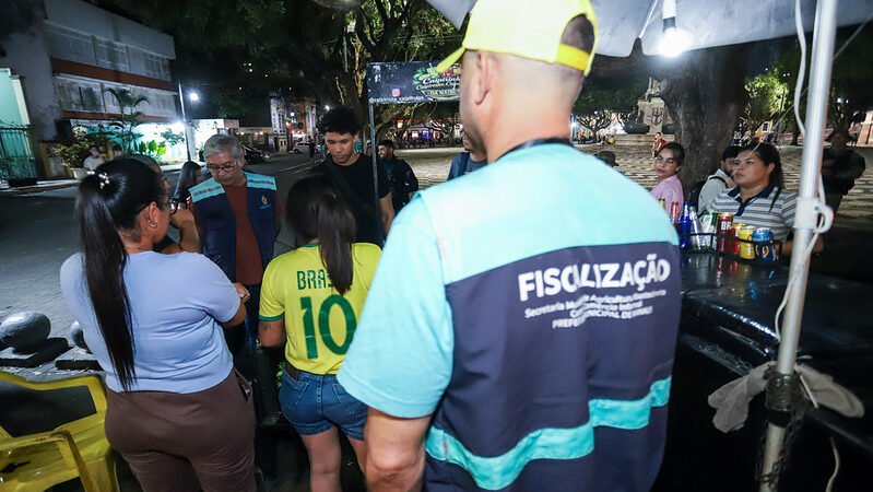 Prefeitura de Manaus realiza ação integrada para reforçar saúde pública e ordenamento no centro histórico