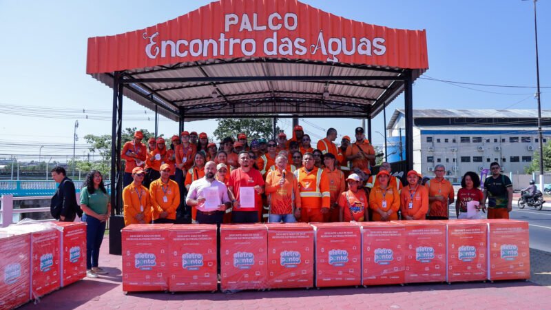 Prefeitura inicia instalação de 62 coletores de lixo eletrônico e amplia estrutura permanente de coleta seletiva em Manaus
