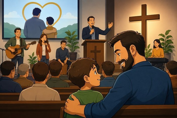 Dia dos Pais é marcado por cultos, homenagens e missas neste domingo