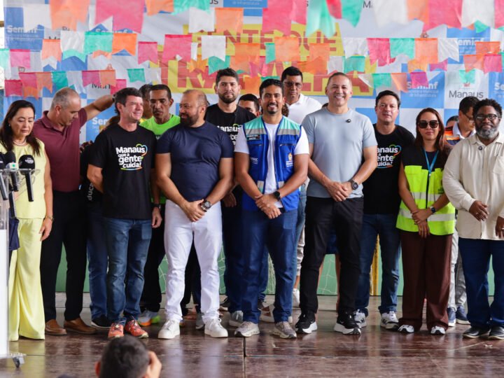 Prefeitura realiza 7ª edição do programa ‘Manaus que a Gente Cuida’ no Parque Solimões com anúncio de requalificação de lagoa da comunidade