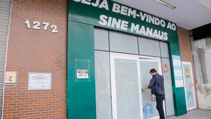Sine Manaus oferta 765 vagas de emprego nesta quinta-feira, 6/8