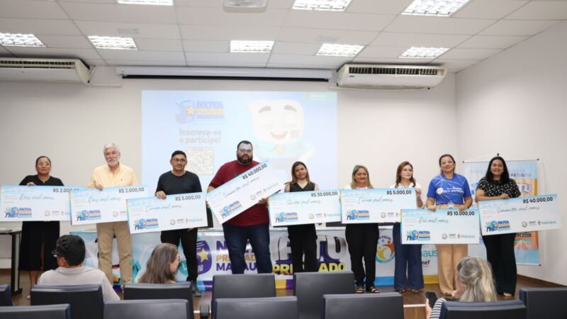 Prefeitura de Manaus entrega R$ 320 mil em prêmios aos ganhadores do sexto sorteio de 2026 da campanha Nota Premiada
