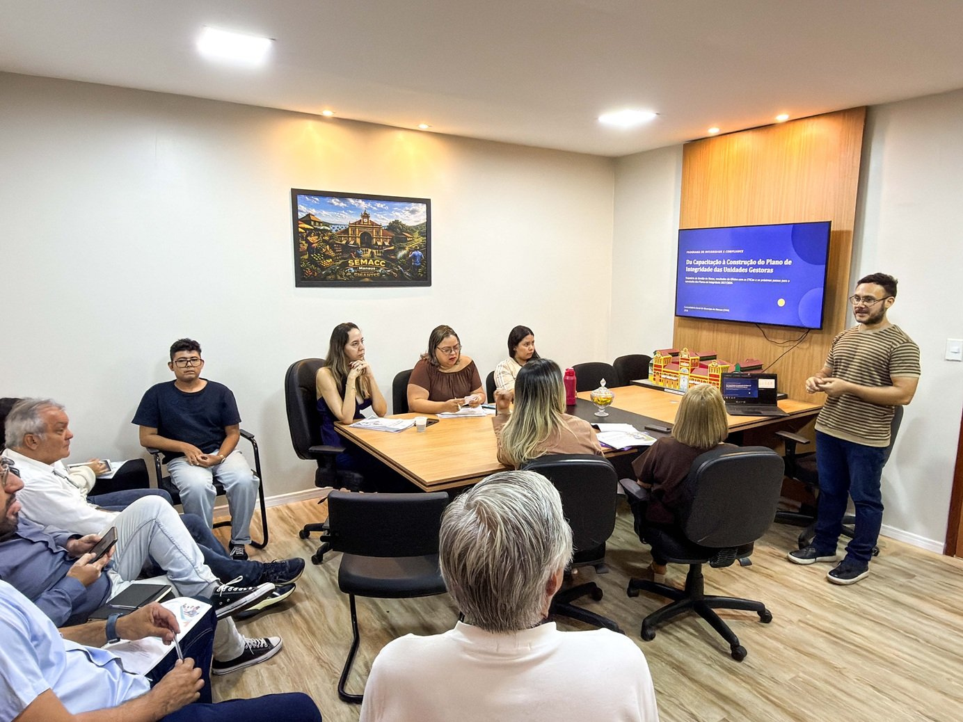CGM avança em reuniões com a Semtepi, Semed e Semacc para estruturação dos seus Planos de Integridade