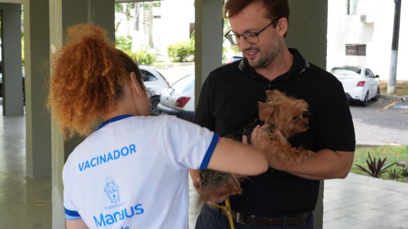 Convocados para vacinação antirrábica da Prefeitura de Manaus podem se apresentar até quarta, 19