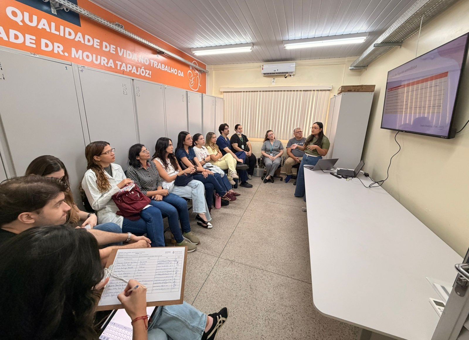 Moura Tapajóz realiza sessão científica sobre rotura prematura de membranas