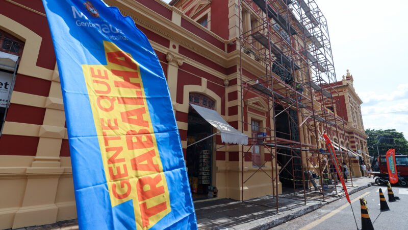 Prefeitura de Manaus reforça preservação do Mercado Adolpho Lisboa com novas ações de revitalização