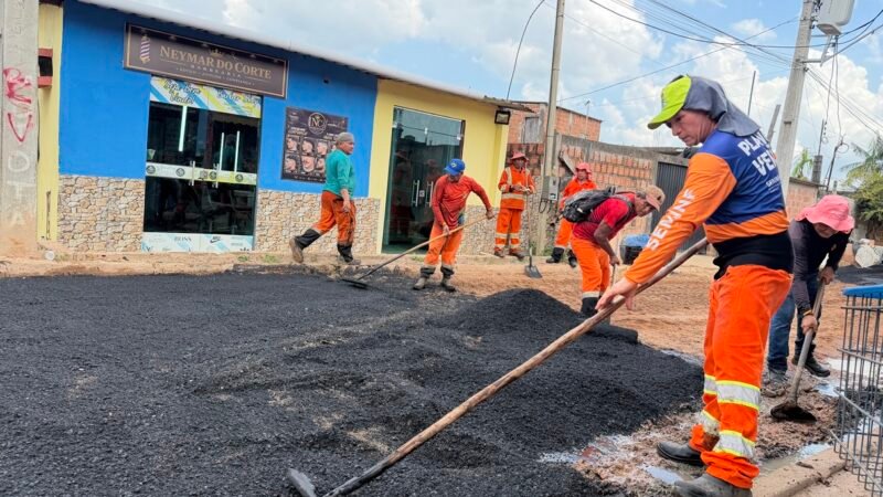Prefeitura de Manaus leva o ‘Manaus que a Gente Cuida’ ao Parque Rio Solimões e transforma vias da comunidade