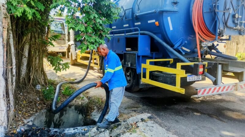 Prefeitura de Manaus desobstrui caixa coletora e reforça drenagem no Lírio do Vale 2