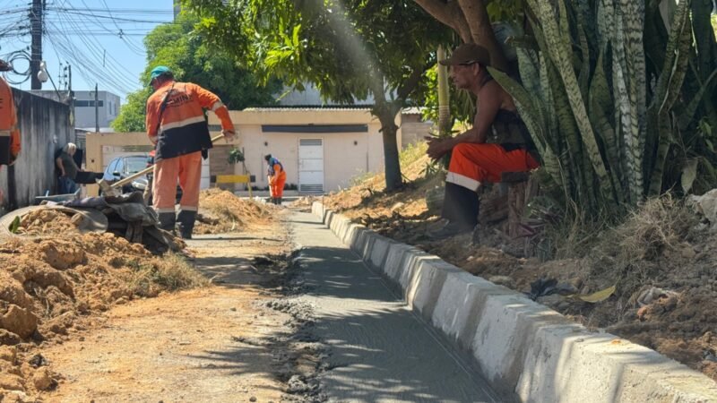 Prefeitura de Manaus recupera 100 metros de drenagem e reforça prevenção contra alagamentos no Novo Aleixo