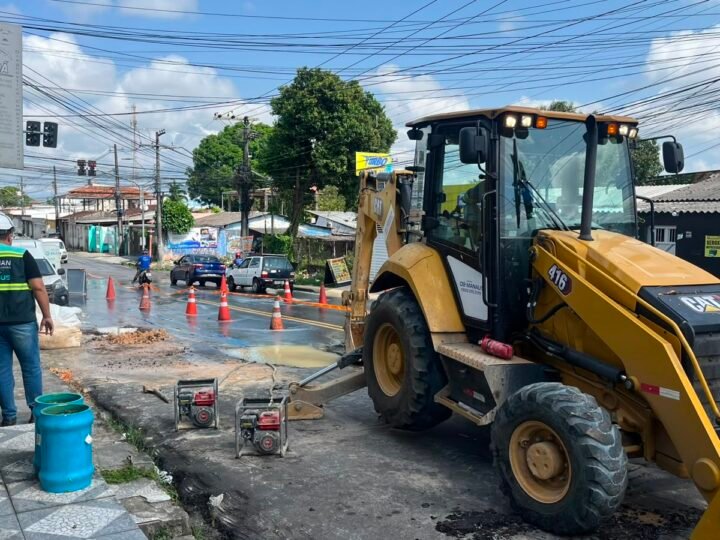 Ageman aplica multas que somam R$ 968,5 mil à Águas de Manaus por irregularidades na zona Norte