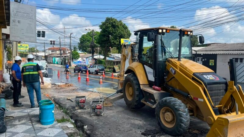 Ageman aplica multas que somam R$ 968,5 mil à Águas de Manaus por irregularidades na zona Norte