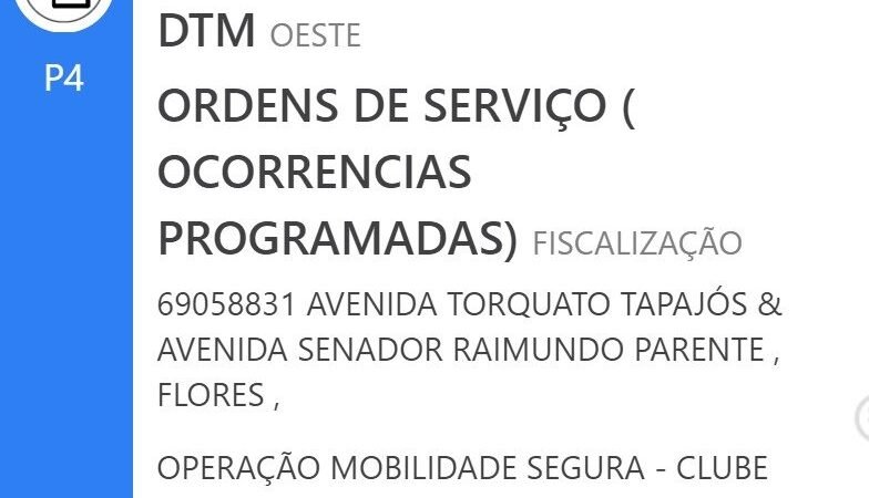 Agente do IMMU denuncia ordem para direcionar blitzes durante convenções políticas em Manaus