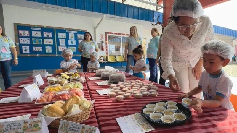 Creche da Prefeitura de Manaus realiza 3ª edição do ‘Cuia de Sabores de Casa’