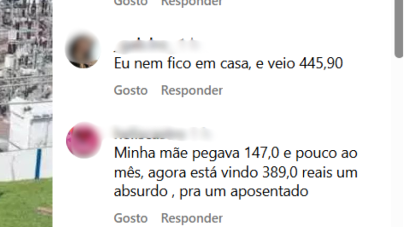 ‘Isso é imoral’, diz morador de Manaus ao denunciar conta de energia acima de meio salário mínimo