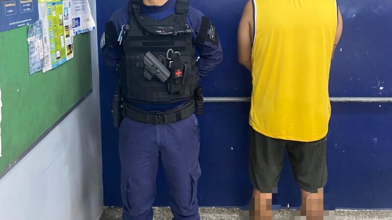 Guarda Municipal realiza prisões por tráfico de drogas, estupro de vulnerável e violência contra a mulher nesse fim de semana