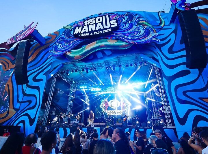 Palco Alfândega encerra ‘#SouManaus 2026’ reunindo talentos amazonenses e atrações nacionais