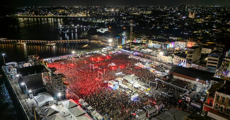 Última noite de apresentações nacionais do ‘#SouManaus Passo a Paço 2026’ é marcada por sucesso de público e shows de Gustavo Mioto e Natanzinho Lima 
