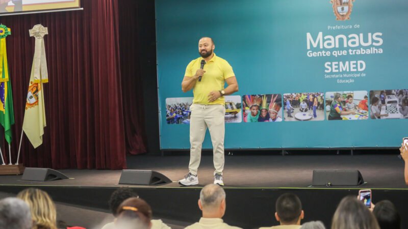 Prefeitura de Manaus promove ação de saúde mental para servidores da rede municipal de ensino