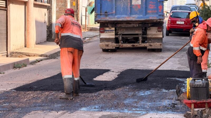 Prefeitura de Manaus recupera ruas do Dom Pedro e reforça infraestrutura viária