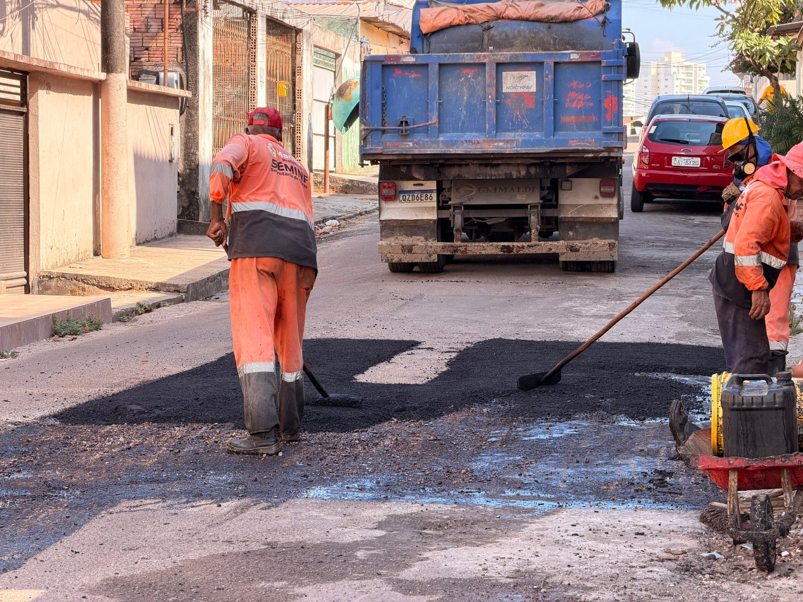 Prefeitura de Manaus recupera ruas do Dom Pedro e reforça infraestrutura viária