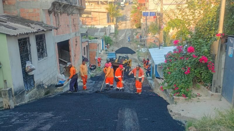 Prefeitura de Manaus aplica 50 toneladas de asfalto e transforma condições de tráfego no Alfredo Nascimento