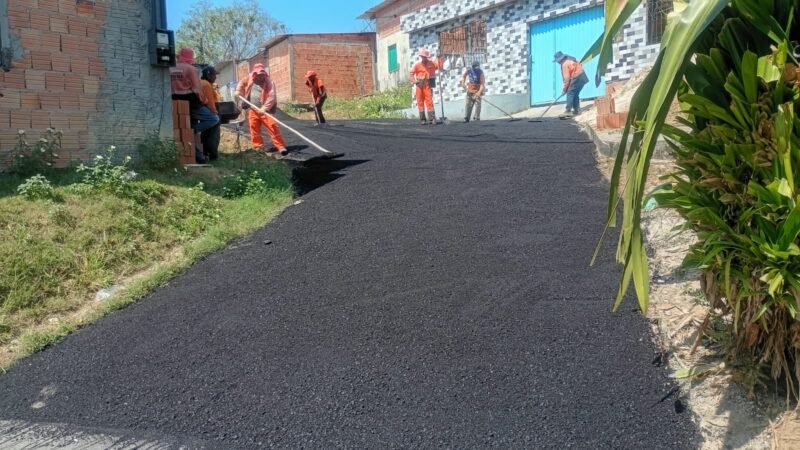 Prefeitura de Manaus garante melhores condições de tráfego no bairro Cidade Nova com novo asfalto