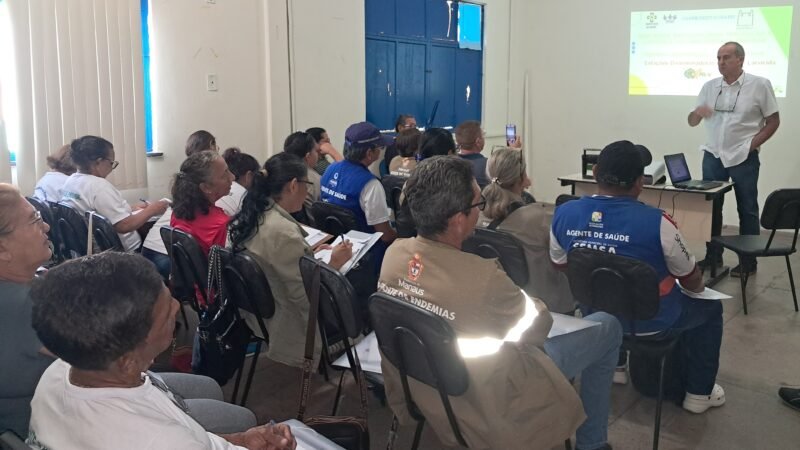 Prefeitura de Manaus promove capacitação para o uso de estações disseminadoras de larvicida no combate ao Aedes