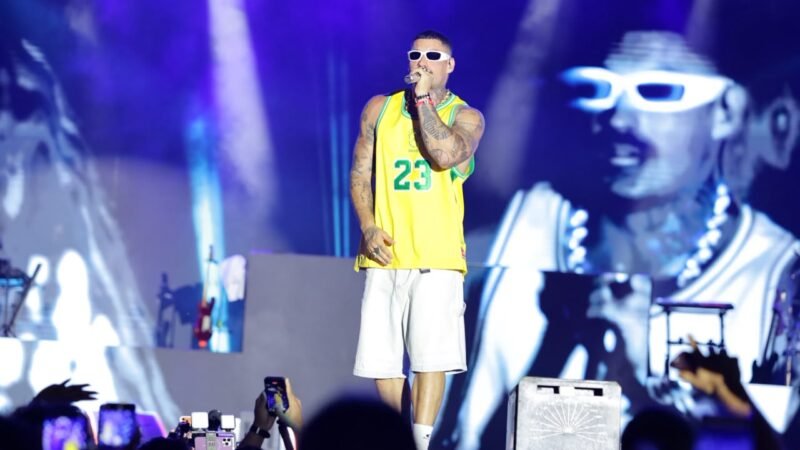 Filipe Ret agita público do palco Malcher na terceira noite do ‘#SouManaus Passo a Paço 2026’