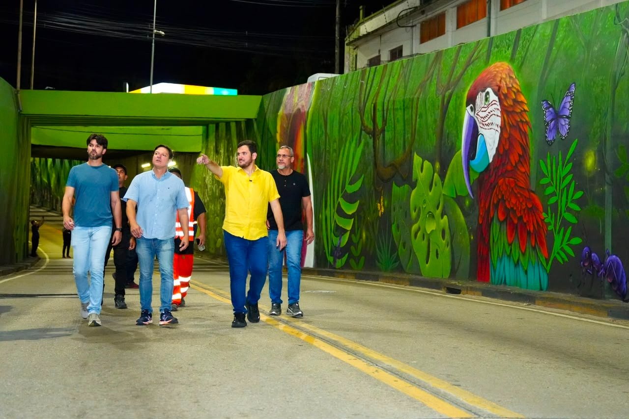 Prefeito Renato Junior afirma que recuperação de 10 viadutos em Manaus prioriza reconstrução de fissuras e ampliação da segurança viária
