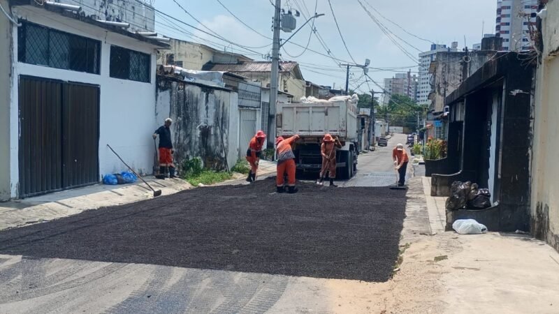 Prefeitura de Manaus conclui serviço de infraestrutura na rua Wilson de Castro e melhora circulação no Parque 10