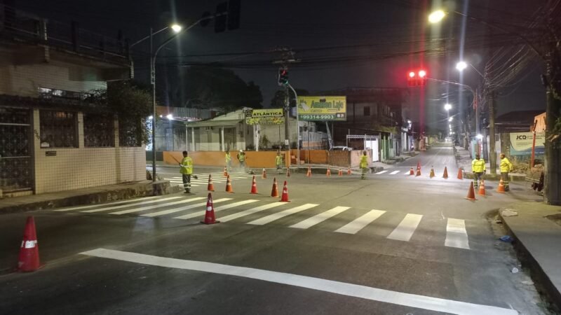 Prefeitura de Manaus intensifica sinalização viária para proteger vidas na ‘Semana Nacional de Trânsito 2026’  