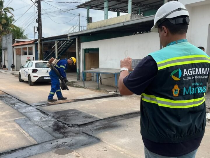 Prefeitura de Manaus monitora ampliação da rede de água para beneficiar 5 mil moradores no bairro Lago Azul