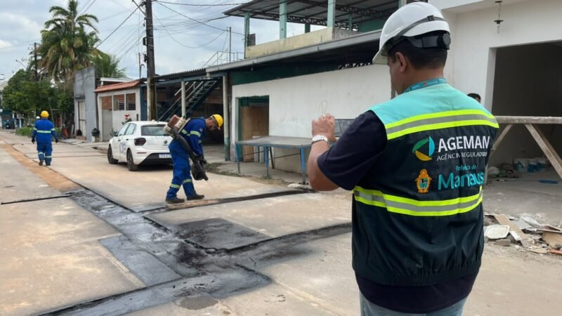 Prefeitura de Manaus monitora ampliação da rede de água para beneficiar 5 mil moradores no bairro Lago Azul