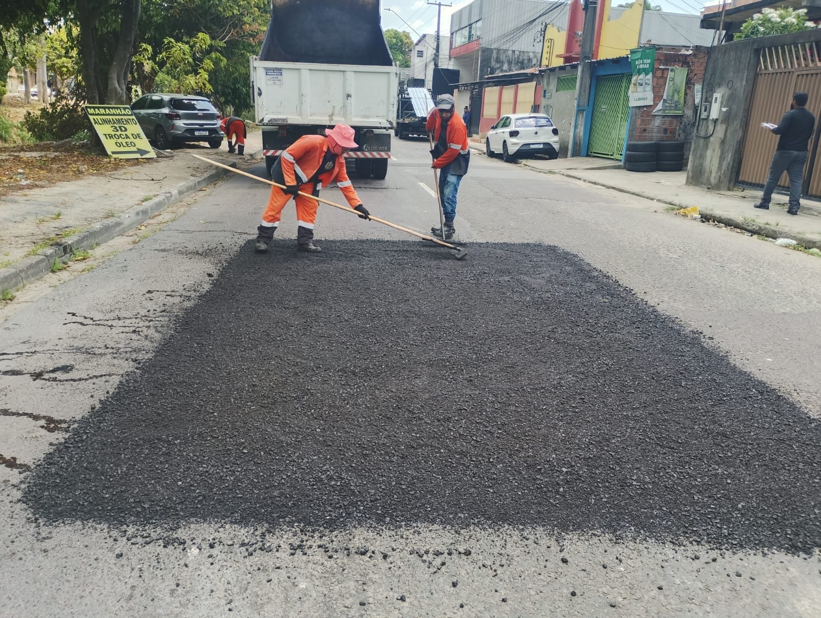 Prefeitura de Manaus recupera avenida no Colônia Terra Nova e melhora circulação na zona Norte