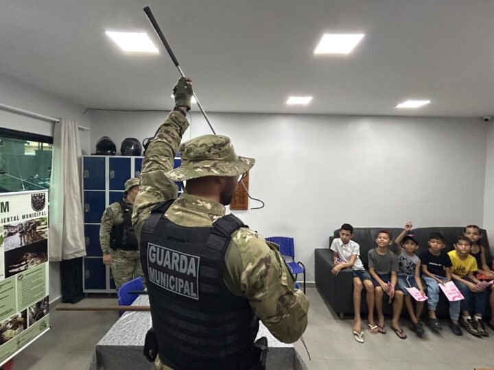 Guarda Municipal promove ações com grupamentos especializados em alusão ao Dia das Crianças