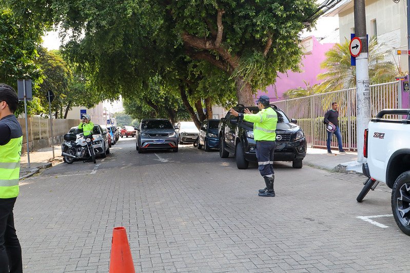 Prefeitura de Manaus inicia teste operacional com inversão de sentido na rua do Congresso nesta quarta-feira, no Centro