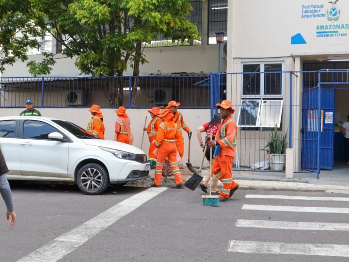 Prefeitura de Manaus reforça serviços no trânsito e limpeza pública no primeiro turno das eleições 2026