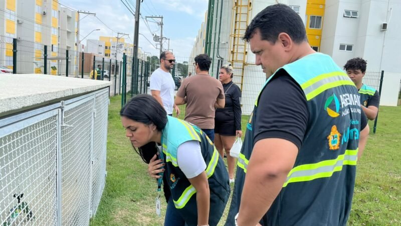 Prefeitura de Manaus e DPE-AM realizam vistoria para apurar valores elevados nas contas de água e esgoto no residencial Morar Melhor